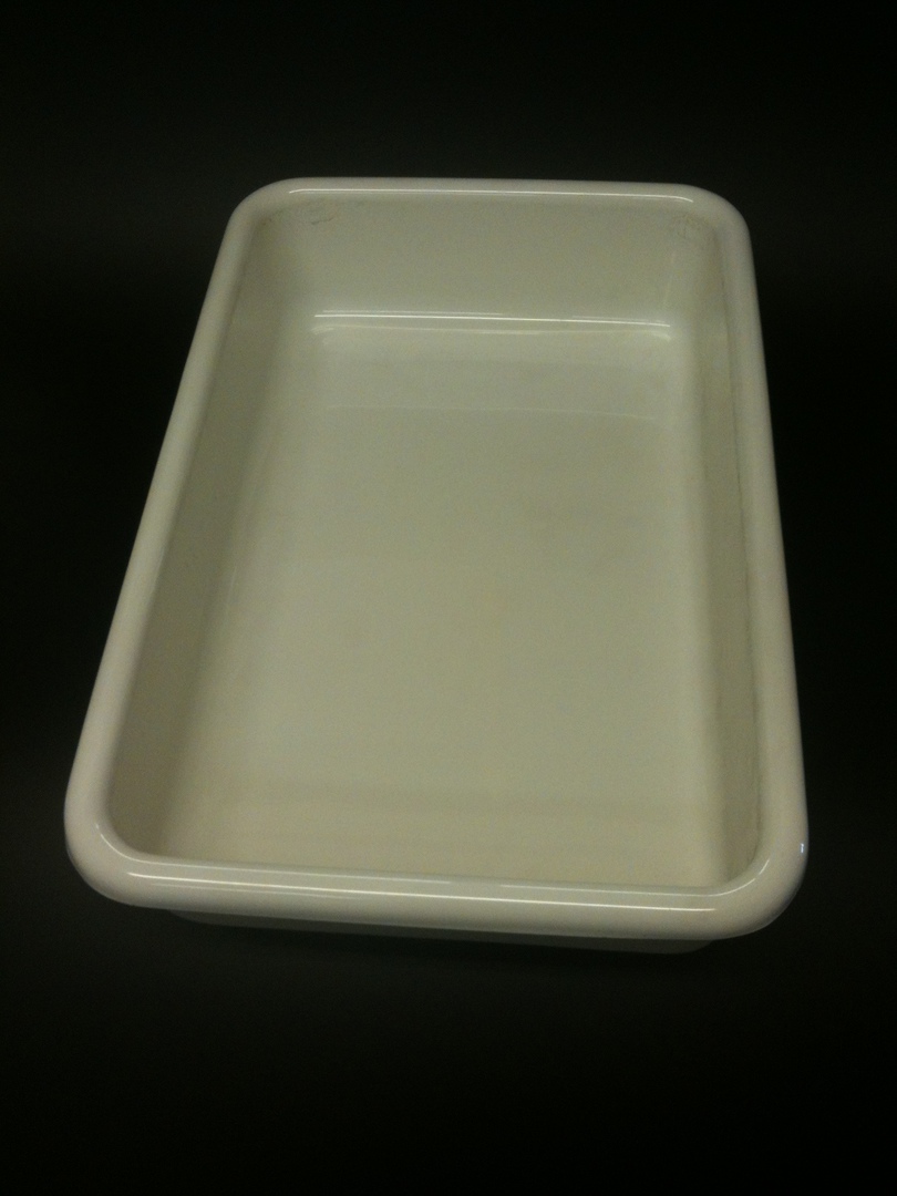 (Offal-150-B) Offal Dish White 150mm image 0